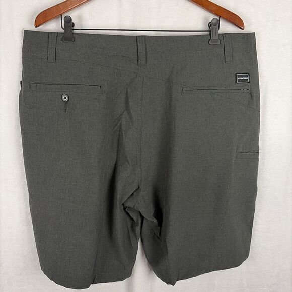 Volcom Men's Kerosene Hybrid Water Repellant 4 Way Stretch Chino Shorts Size 38 - Picture 4 of 6